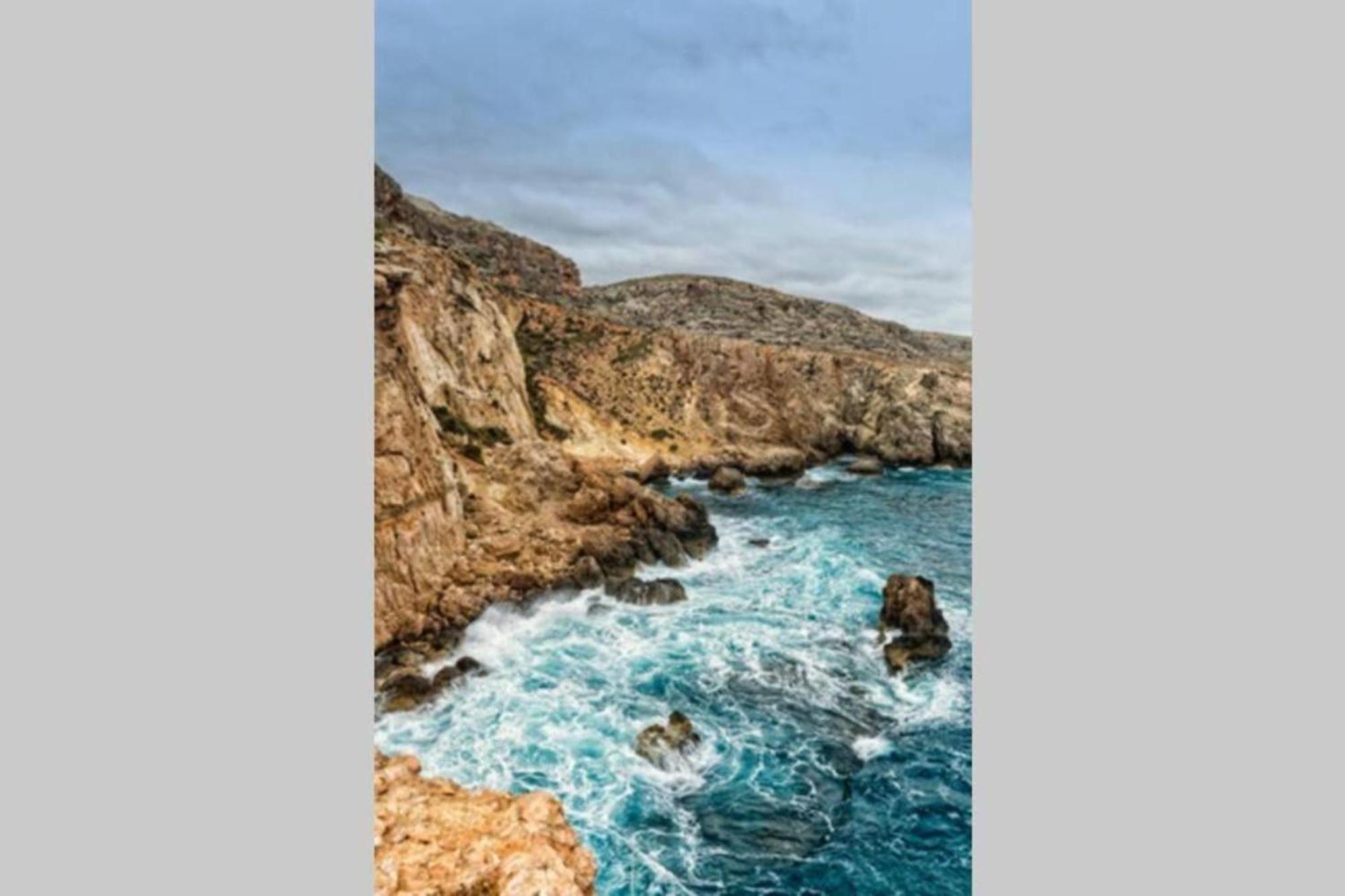 Authentic Gf Apartment With Terrace At The 3 Cities Marina Cospicua Екстер'єр фото