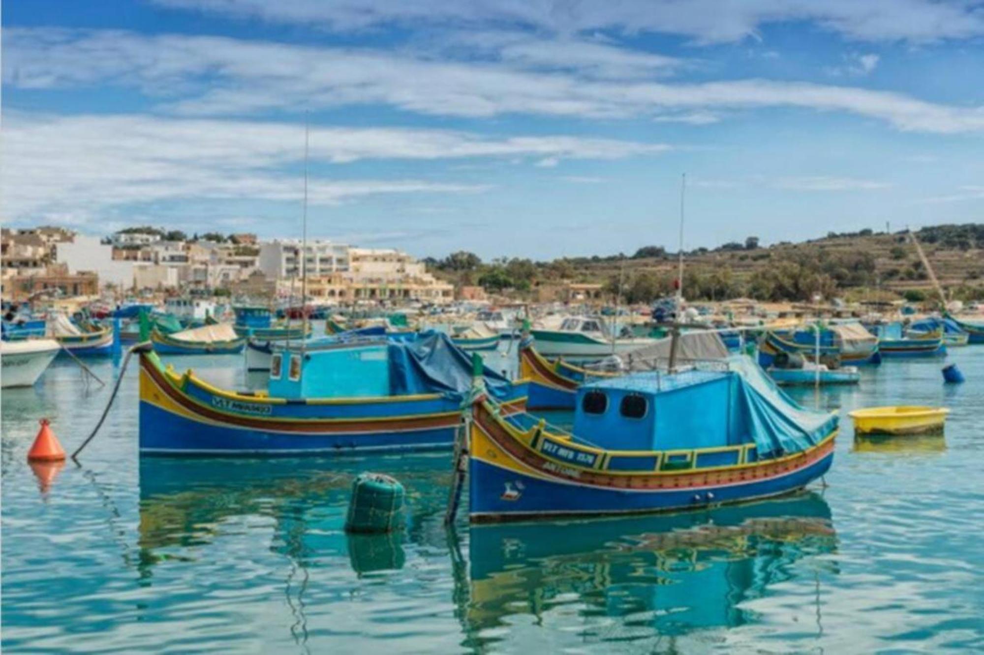 Authentic Gf Apartment With Terrace At The 3 Cities Marina Cospicua Екстер'єр фото