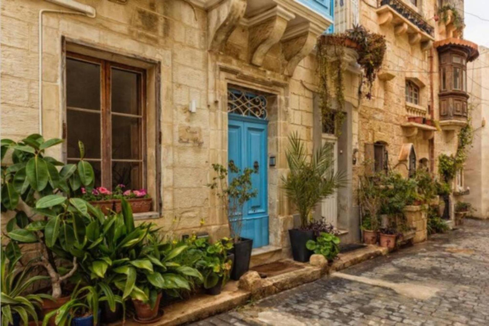 Authentic Gf Apartment With Terrace At The 3 Cities Marina Cospicua Екстер'єр фото